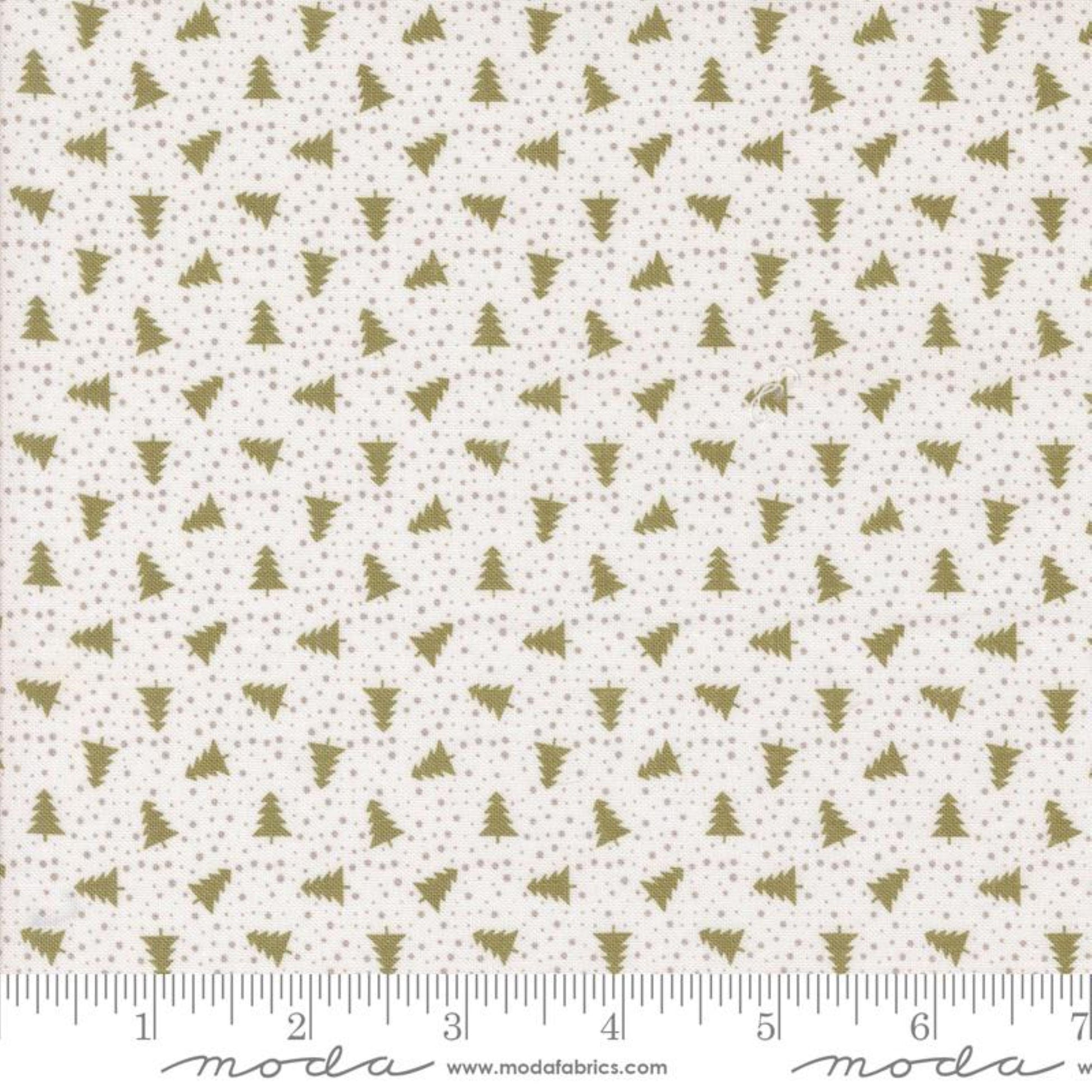 Little Trees Sage Berry and Pine Lella Boutique Moda Fabric Fetish