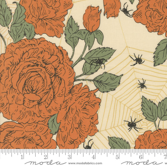 Haunted Roses Bone Home Sweet Haunt Stacy Iest Hsu Moda Fabric Fetish