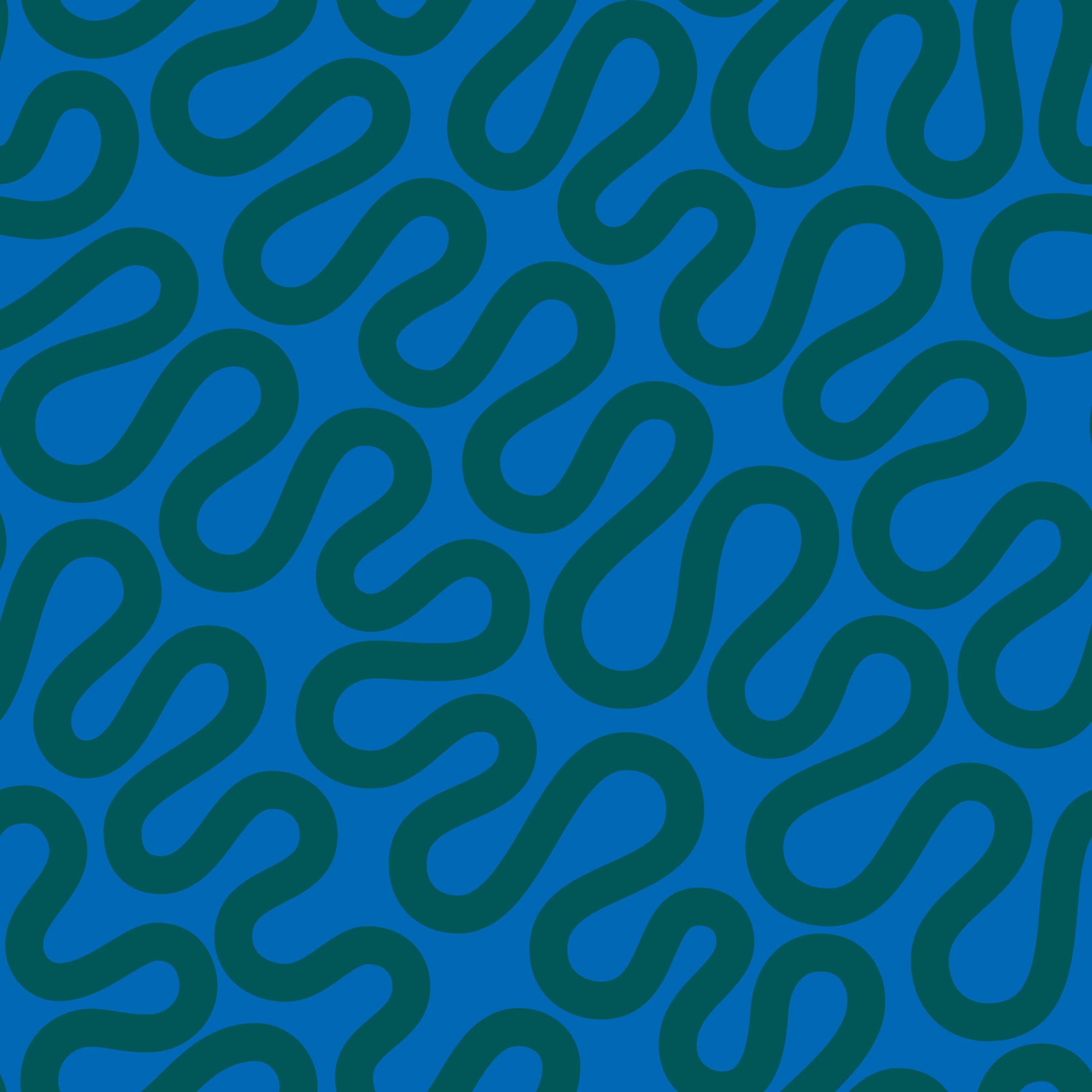 Unspooled Cool Blue GROOVE Emily Van Hoff Moda Fabric Fetish