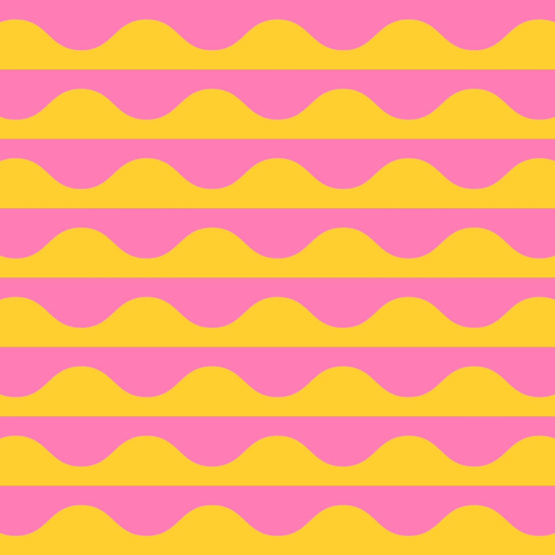 Wavy Tangerine Dream GROOVE Emily Van Hoff Moda Fabric Fetish