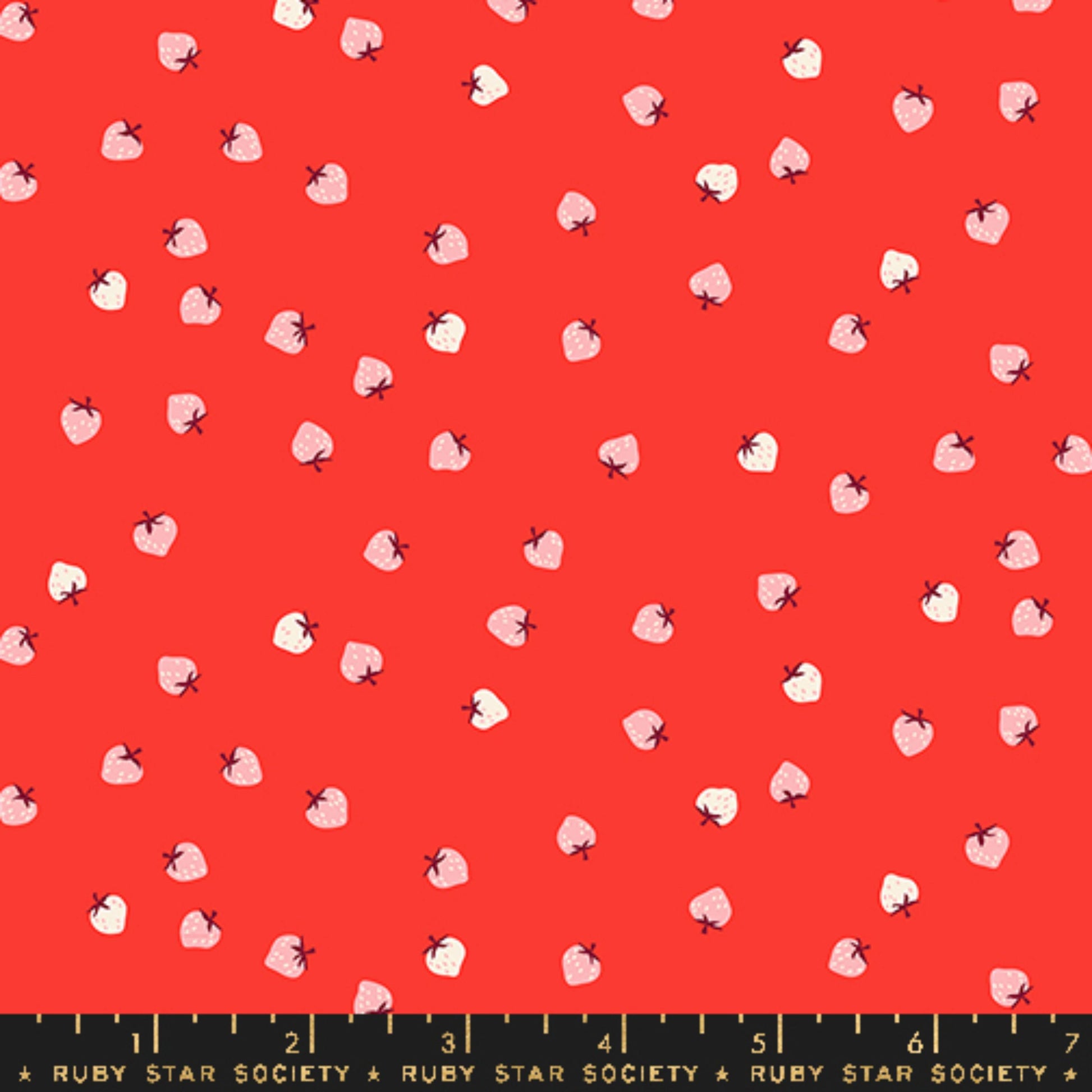 Mini Berry Lollipop Strawberry Kimberly Kight Ruby Star Society Moda Fabric Fetish