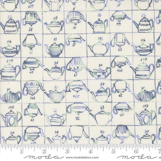 Thames Porcelain Larking Janet Clare Moda Fabric Fetish