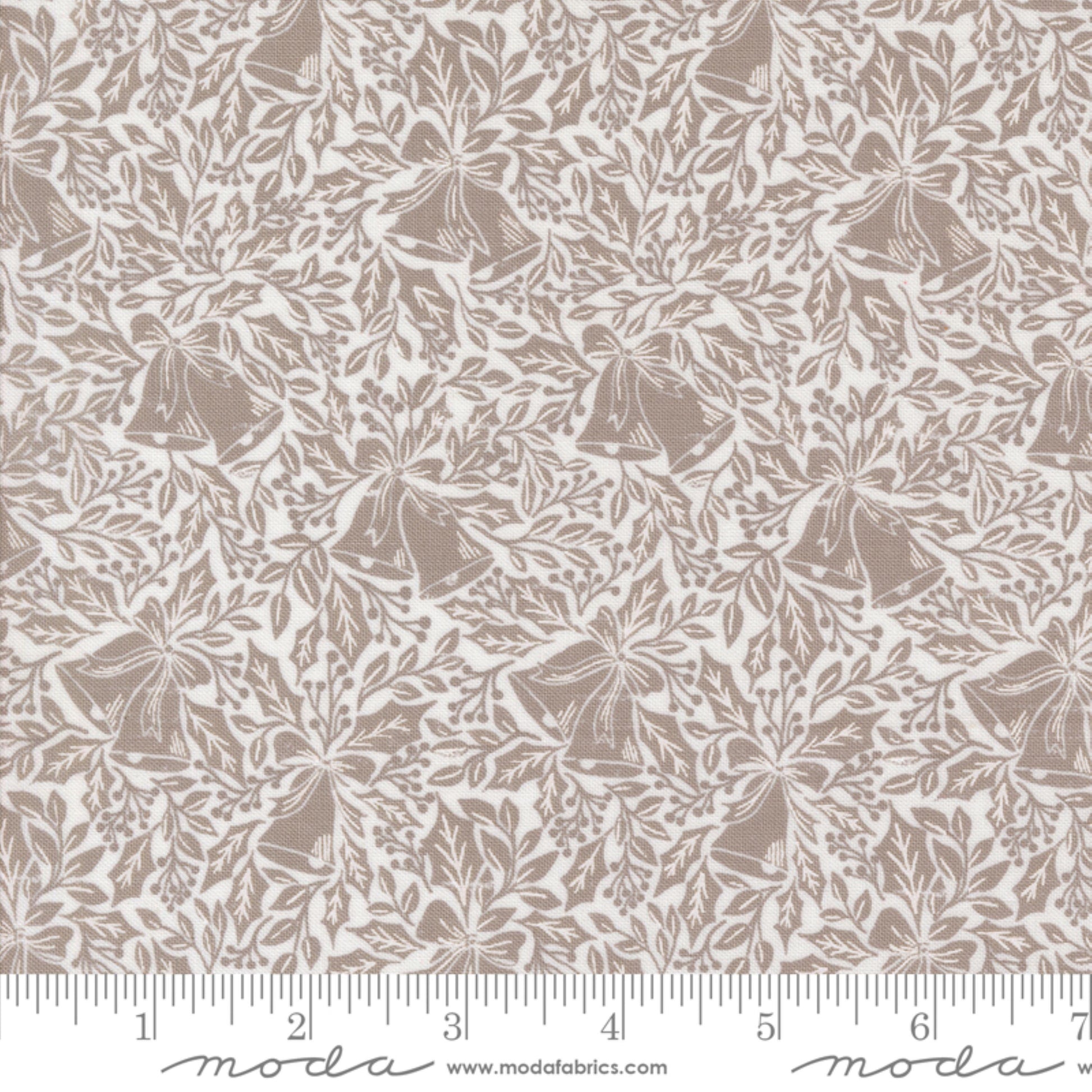 Bell Song Snow Berry and Pine Lella Boutique Moda Fabric Fetish