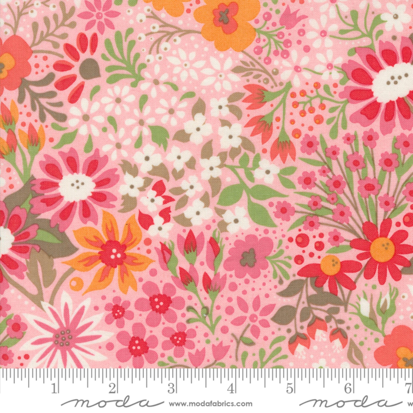 Floral Bellini Sunday Brunch BasicGrey Moda Fabric Fetish