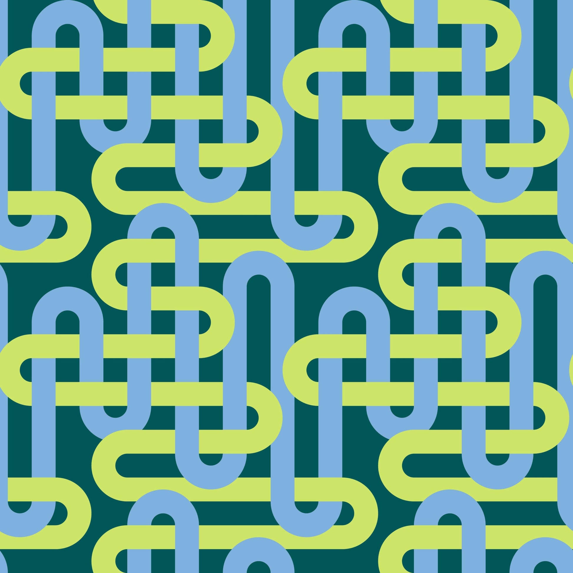 Woven Verdant Green GROOVE Emily Van Hoff Moda Fabric Fetish