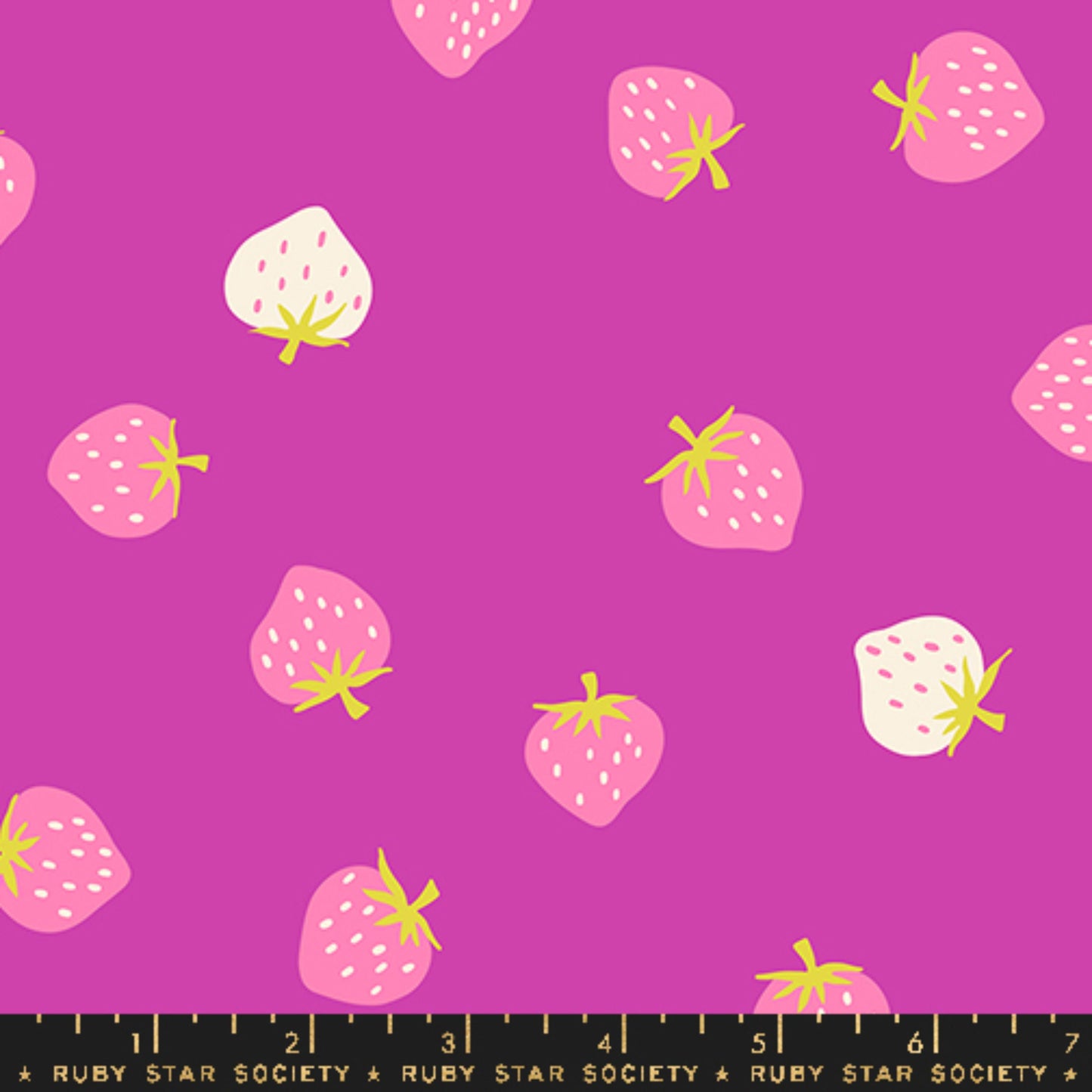 Strawberry Toss Berry Strawberry Kimberly Kight Ruby Star Society Moda Fabric Fetish