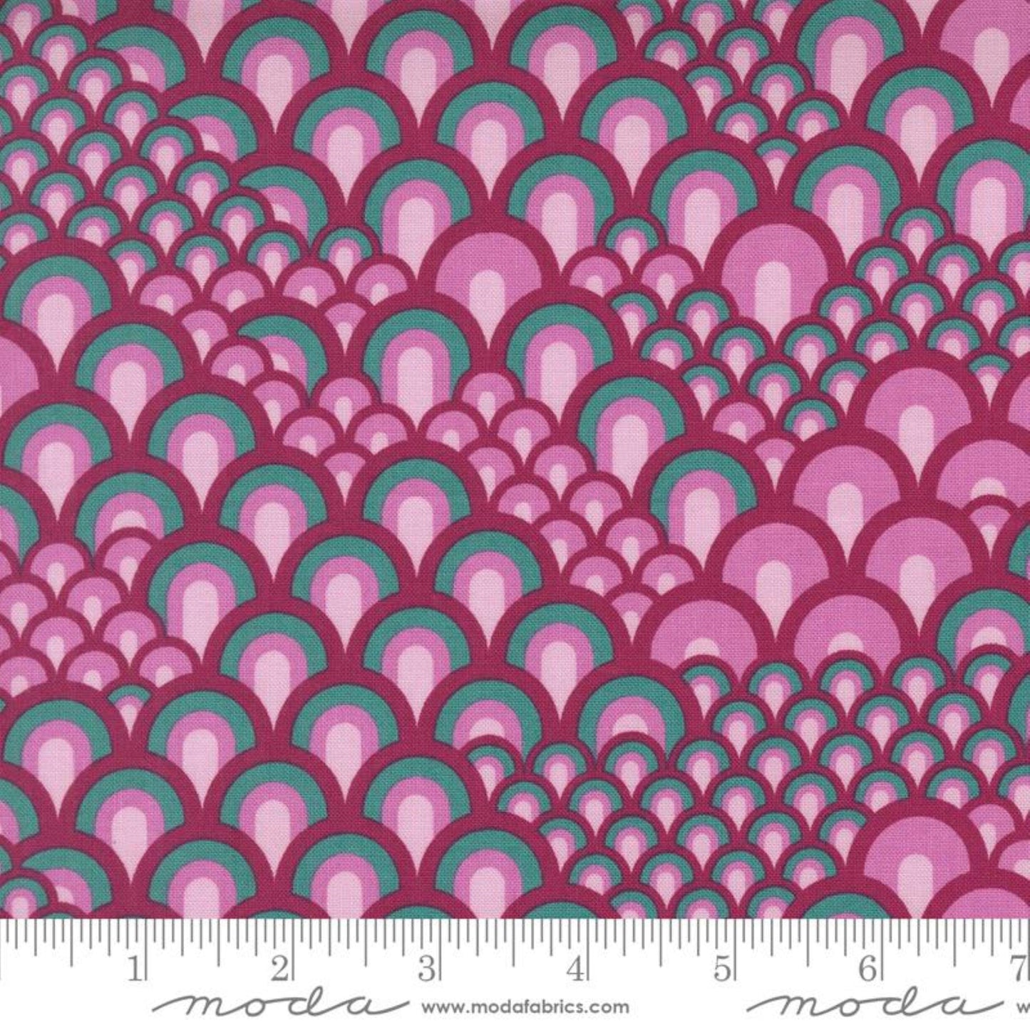 Sea Waves Wisteria Legendary Love Sariditty Sarah Thomas Moda Fabric Fetish