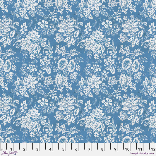 Tapestry Blue Palette Blue Tim Holtz Freespirit Fabrics Fabric Fetish