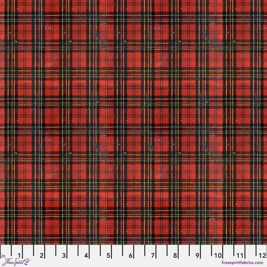 Worn Plaid Christmas Palette Seasonal Tim Holtz Freespirit Fabrics Fabric Fetish