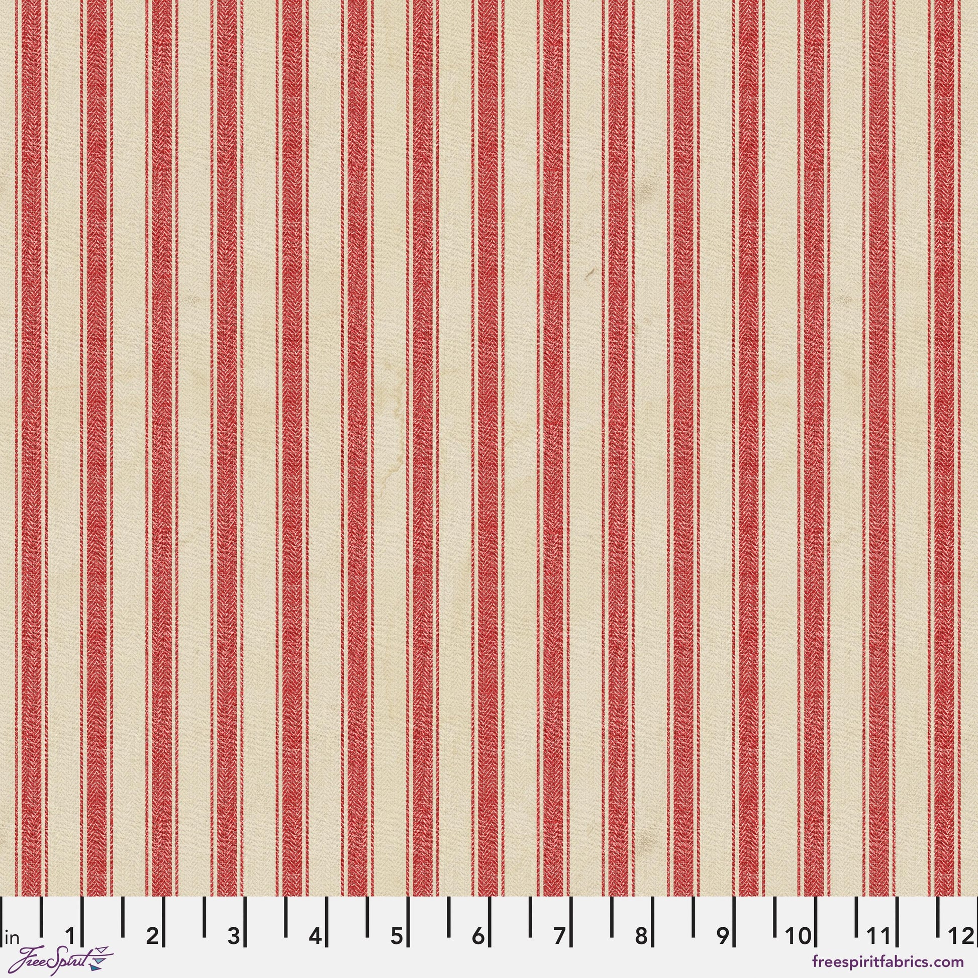 Linen Stripe Christmas Palette Seasonal Tim Holtz Freespirit Fabrics Fabric Fetish