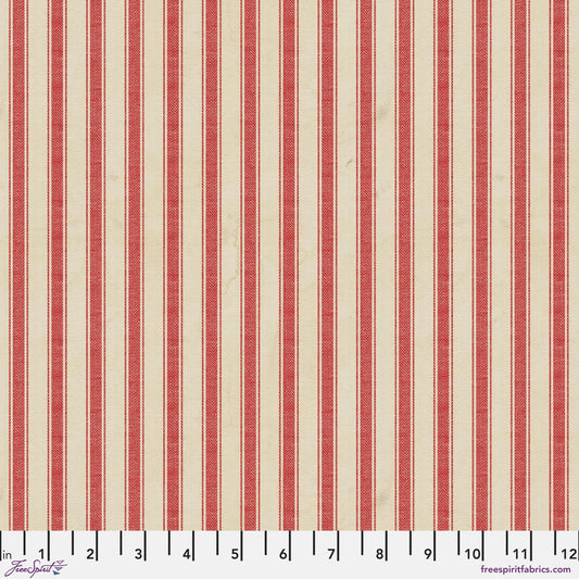Linen Stripe Christmas Palette Seasonal Tim Holtz Freespirit Fabrics Fabric Fetish