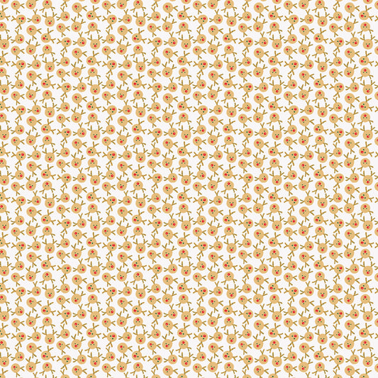 Rein In Deer Tan Yuan Xu Snow Day Fun RJR Fabrics Fabric Fetish