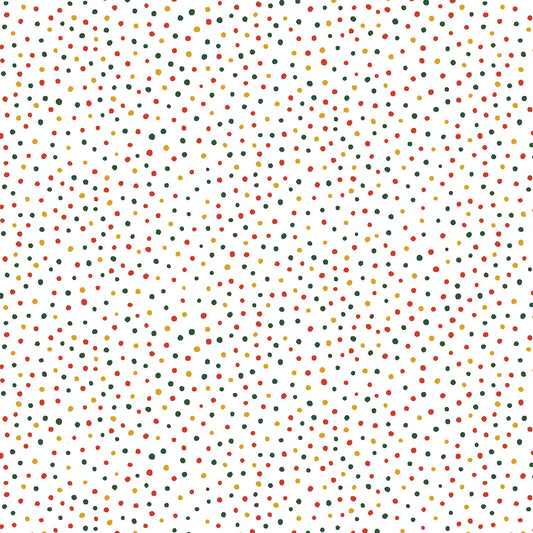 Happiest Dots Holiday Sprinkles Basics Christmas Polka Dots RJR Fabrics Fabric Fetish