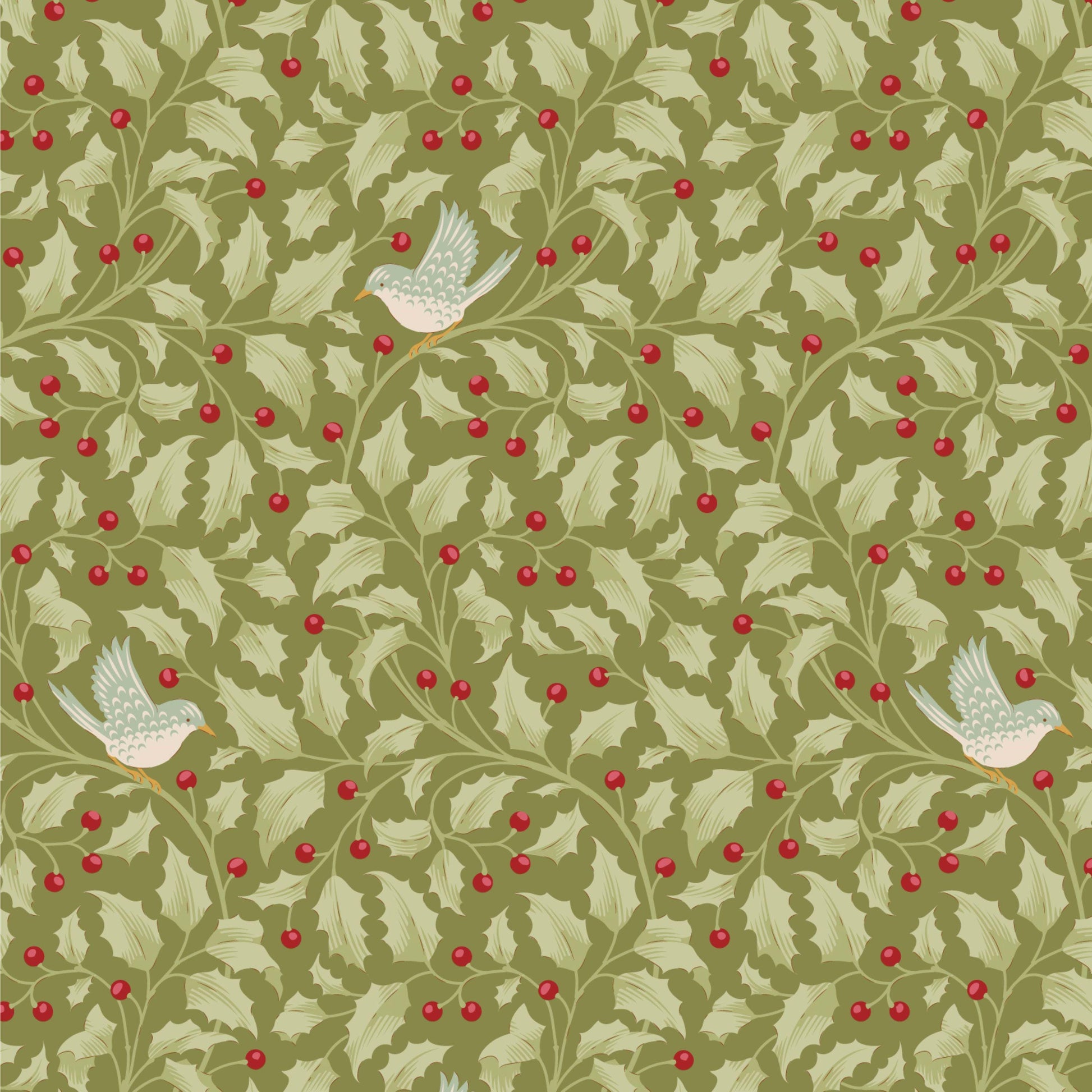 Holly Moss Merry Little Christmas Tilda Fabric Tone Finnanger Fabric Fetish