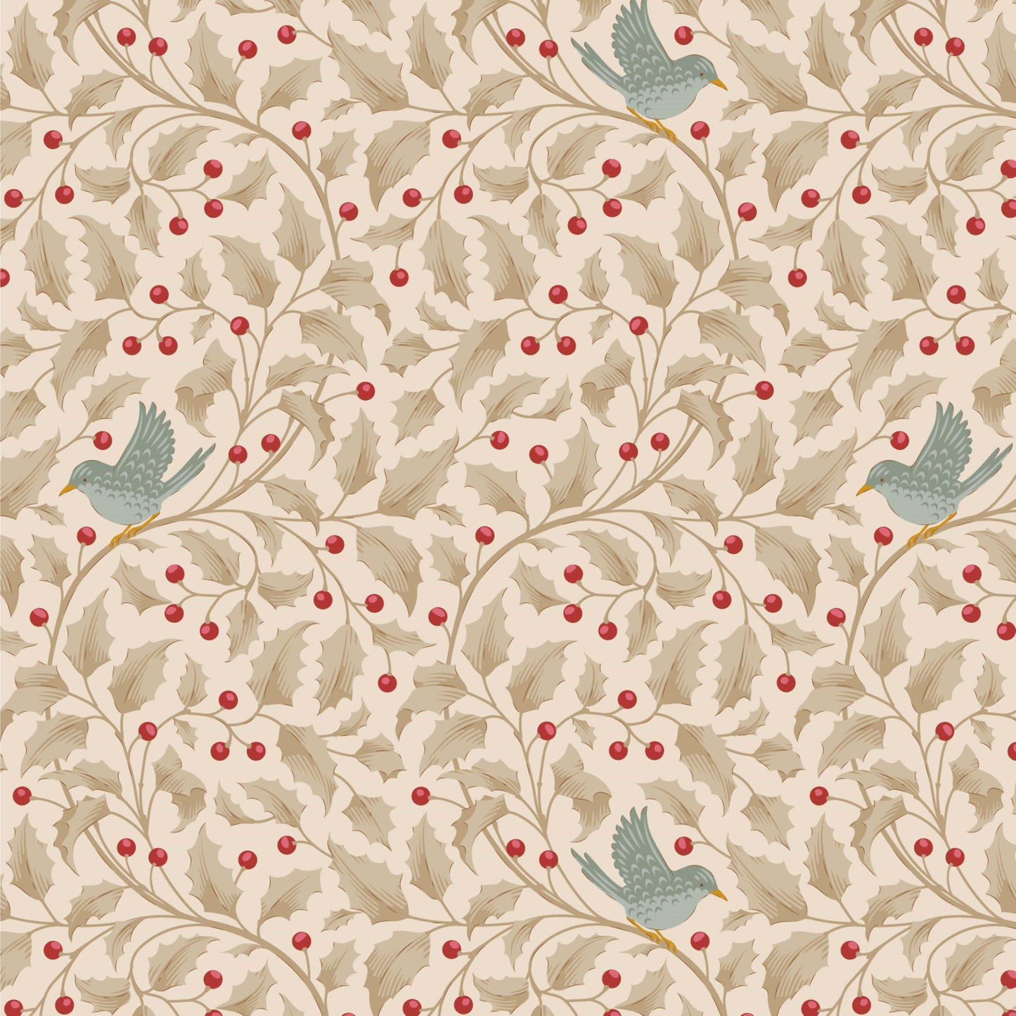 Holly Clay Merry Little Christmas Tilda Fabric Tone Finnanger Fabric Fetish