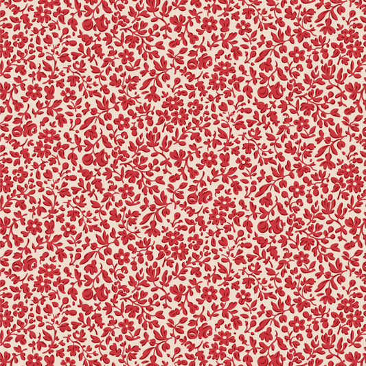 Eve Red Blender Merry Little Christmas Tilda Fabric Tone Finnanger Fabric Fetish