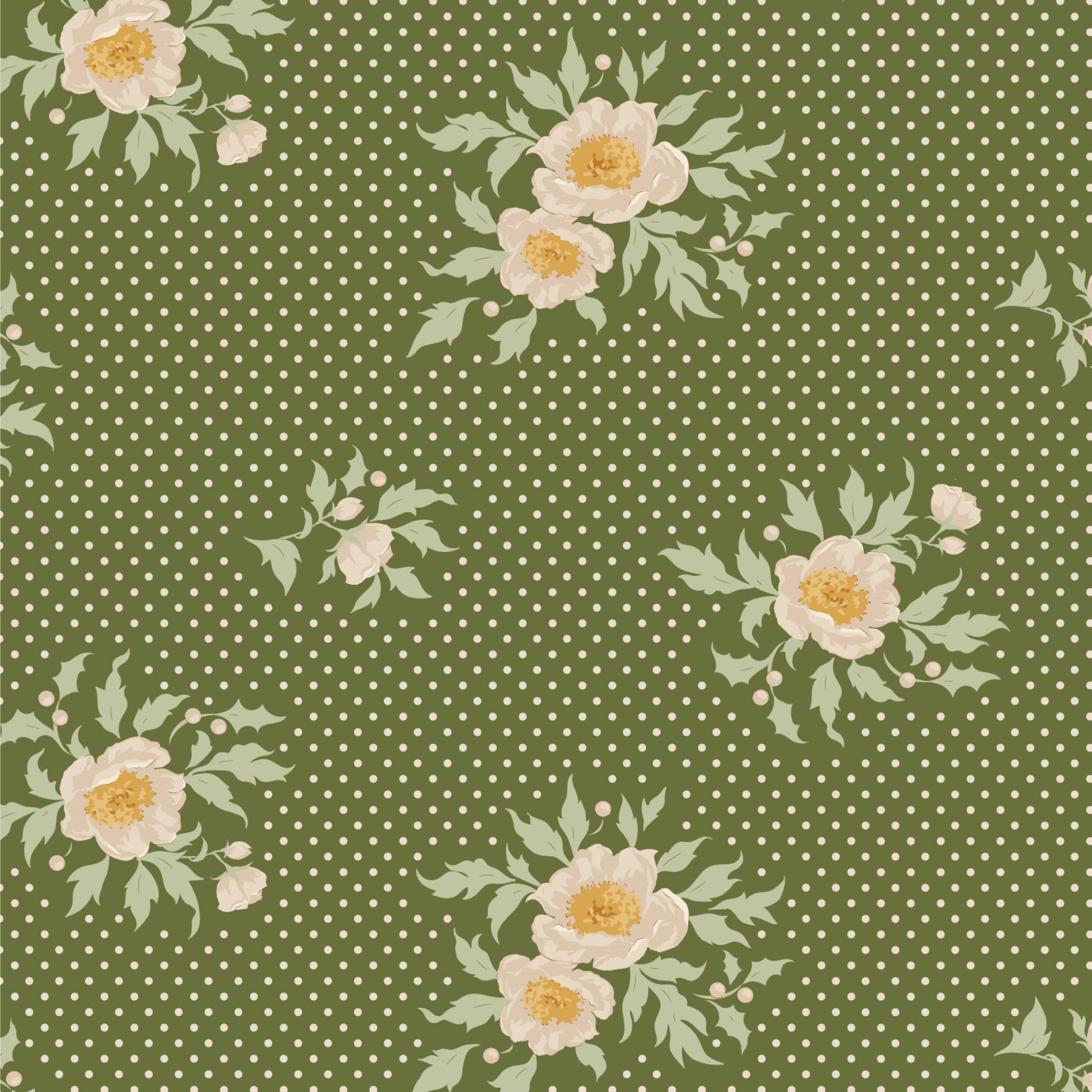 Joy Pine Merry Little Christmas Tilda Fabric Tone Finnanger Fabric Fetish