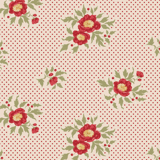 Joy Cream Merry Little Christmas Tilda Fabric Tone Finnanger Fabric Fetish