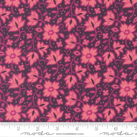 Soul Shine Plum Parlor Crystal Manning Moda Fabric Fetish