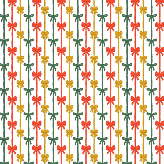 Christmas Morning Tied With A Bow RJR Fabrics Fabric Fetish