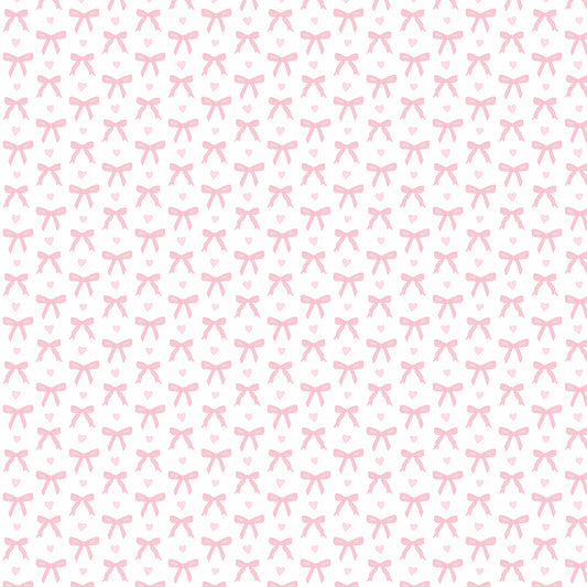 With Love Charming Pink RJR Studio Tied With A Bow RJR Fabrics Fabric Fetish