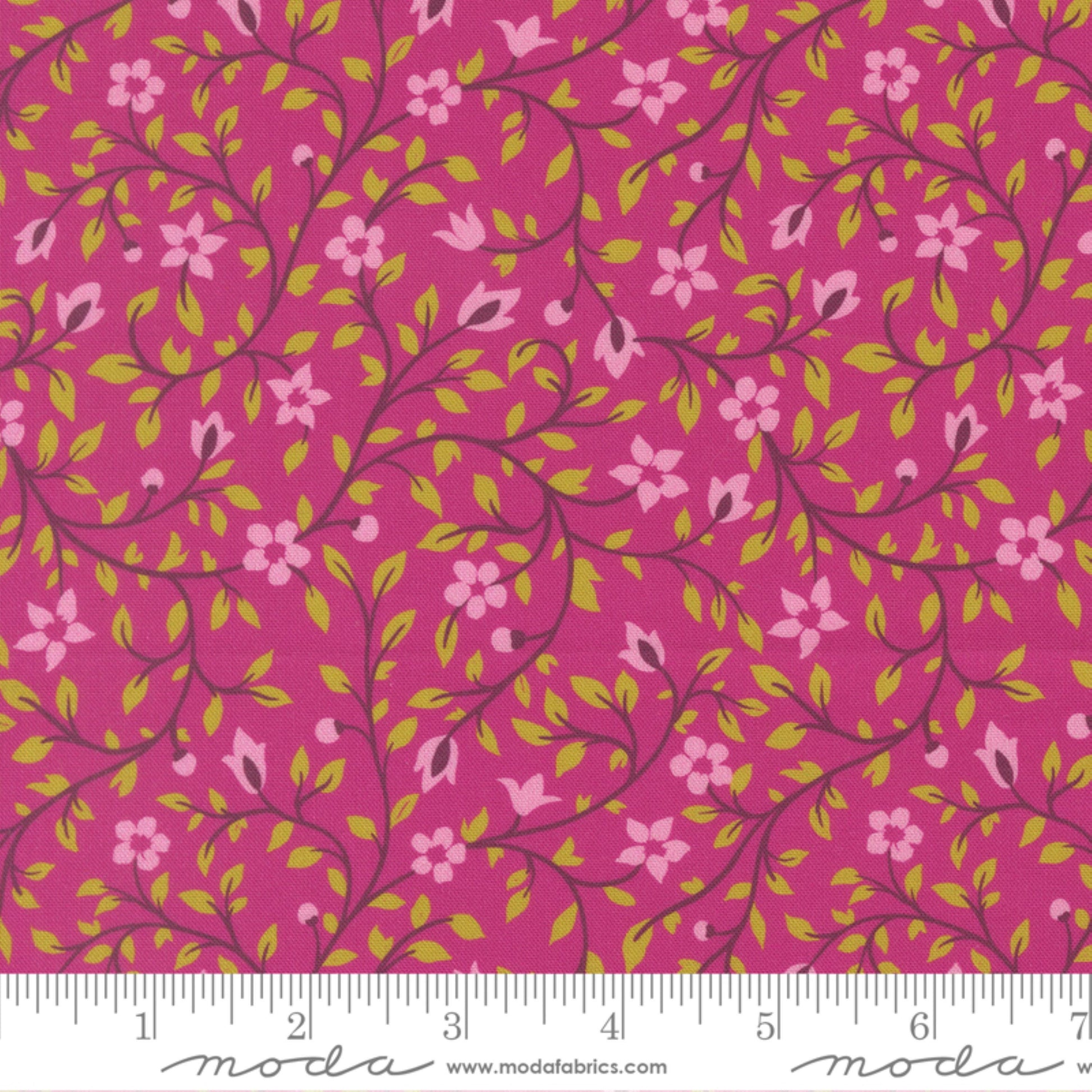 Serenity Passion Fruit Parlor Crystal Manning Moda Fabric Fetish