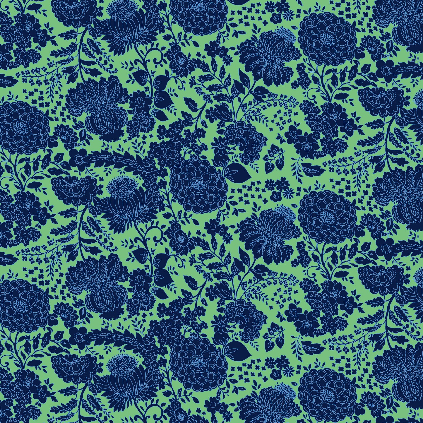 Kim Sea Green Sweet Talk Jennifer Paganelli Windham Fabrics Fabric Fetish