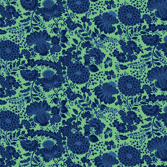 Kim Sea Green Sweet Talk Jennifer Paganelli Windham Fabrics Fabric Fetish