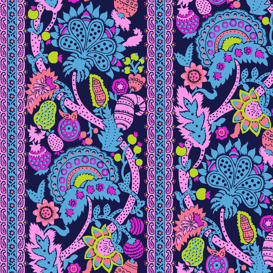 Pauline Midnight Sweet Talk Jennifer Paganelli Windham Fabrics Fabric Fetish
