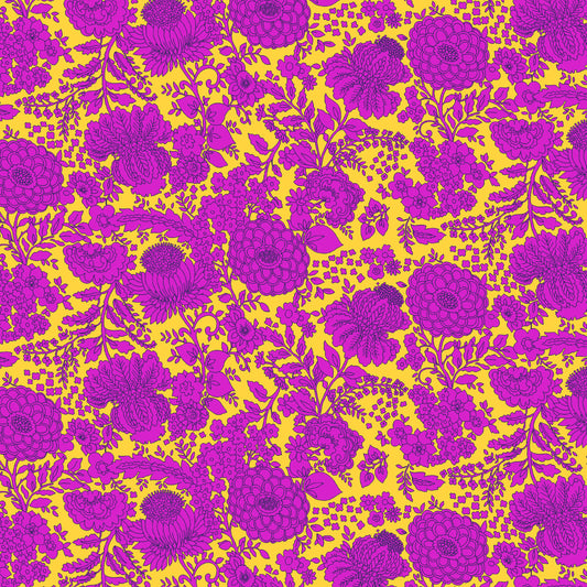 Kim Yellow Sweet Talk Jennifer Paganelli Windham Fabrics Fabric Fetish