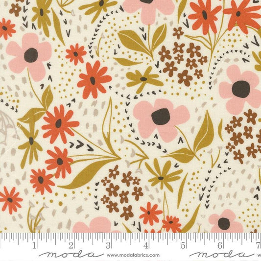 Feedsack Cloud Night Owl Gingiber Moda Fabric Fetish
