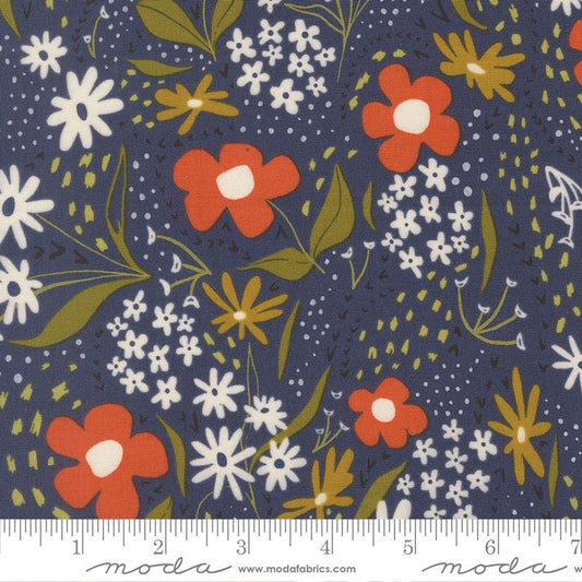 Feedsack Dusk Night Owl Gingiber Moda Fabric Fetish