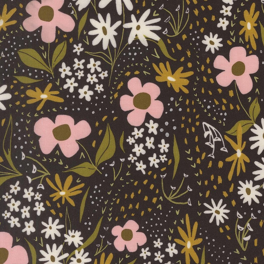Feedsack Midnight Night Owl Gingiber Moda Fabric Fetish