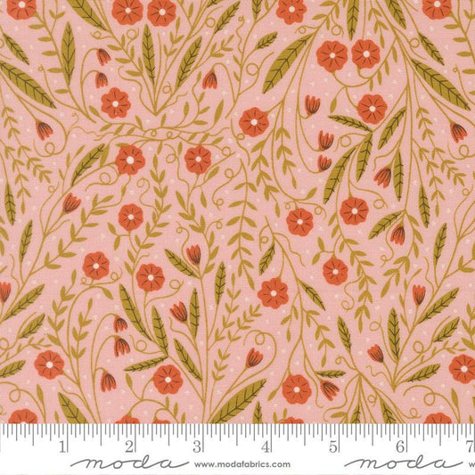 Woodland Floral Petal Night Owl Gingiber Moda Fabric Fetish