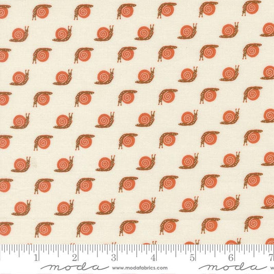 Snails Cloud Night Owl Gingiber Moda Fabric Fetish