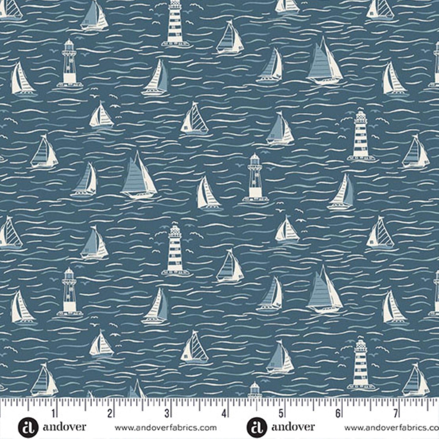Driftwood- 24pc Fat Quarter Bundle - Makower UK -  Andover Fabrics