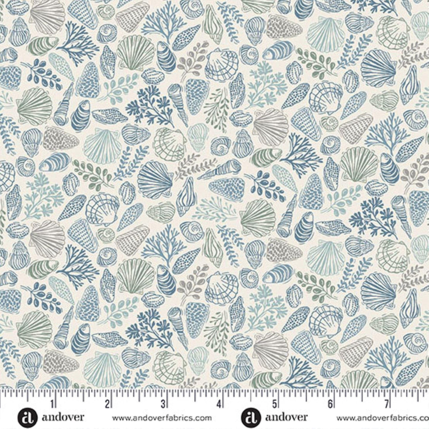Driftwood- 24pc Fat Quarter Bundle - Makower UK -  Andover Fabrics