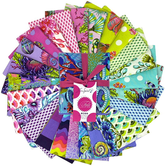 Floral Reef - 25 Pc Fat Quarter Bundle - Tula Pink - FreeSpirit Fabrics