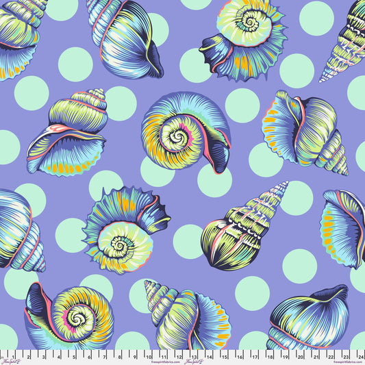 108" WIDEBACK Big Shelly Marine Floral Reef Tula Pink Freespirit Fabrics Fabric Fetish
