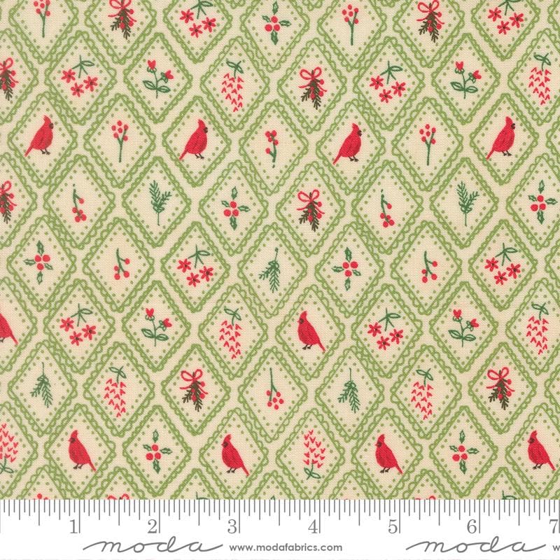 Christmas Charm Natural Holiday Cheer Stacy Iest Hsu Moda Fabric Fetish