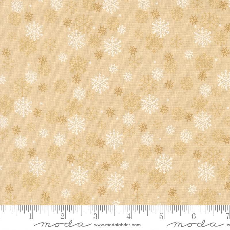 Snow Flurry Natural Holiday Cheer Stacy Iest Hsu Moda Fabric Fetish
