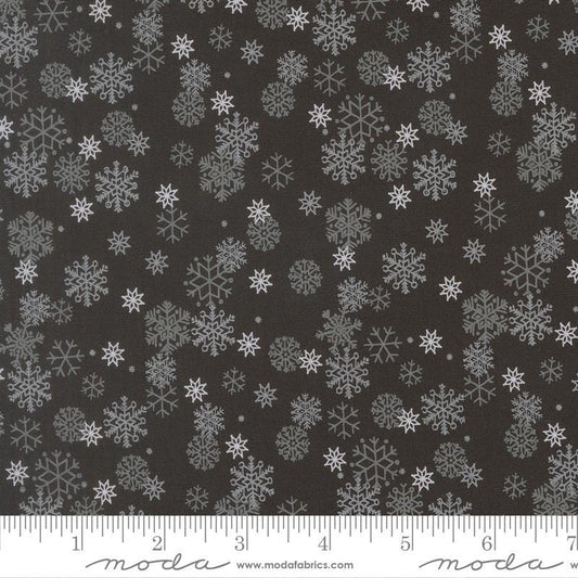 Snow Flurry Midnight Holiday Cheer Stacy Iest Hsu Moda Fabric Fetish