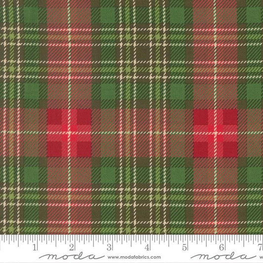 Christmas Plaid Evergreen Holiday Cheer Stacy Iest Hsu Moda Fabric Fetish