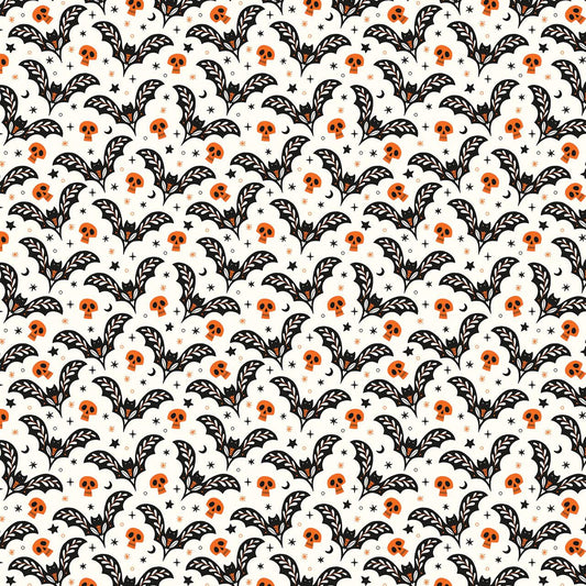 Bats Moonlight and Magic Anna Deegan Thread & Ink Fabric Fetish