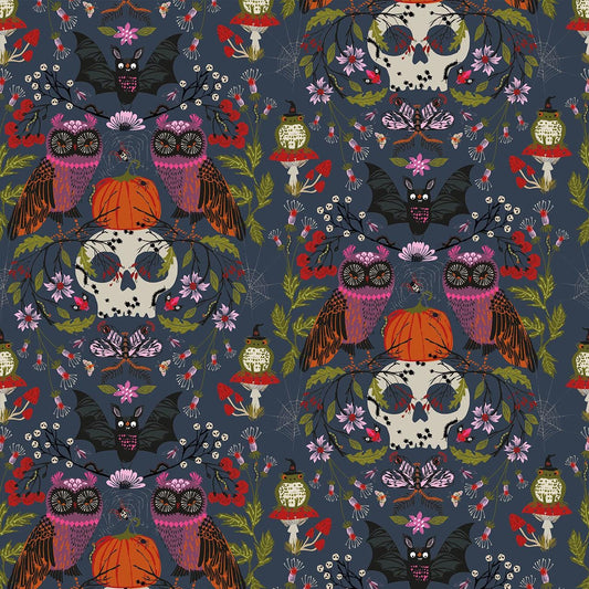 Spooky Soiree Hocus Pocus Helen Black Thread & Ink Fabric Fetish