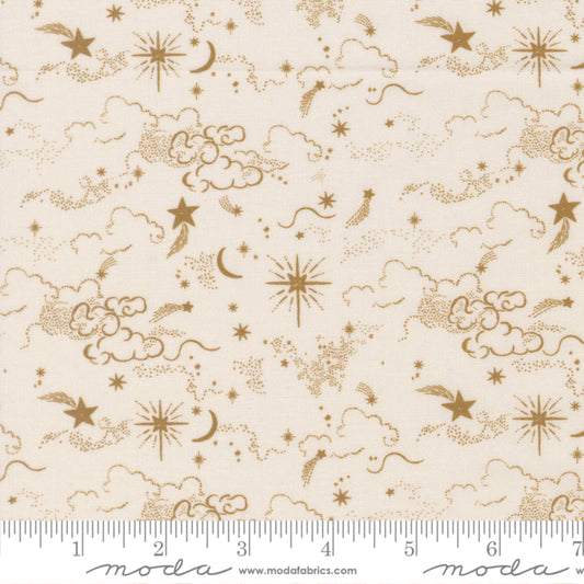 Holy Night Lamb Silent Night Watercolor Heart Moda Fabric Fetish