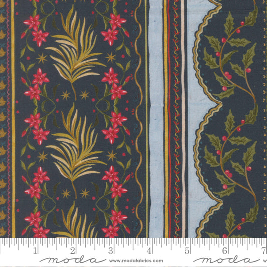 Palms of Wonder Holy Night Silent Night Watercolor Heart Moda Fabric Fetish