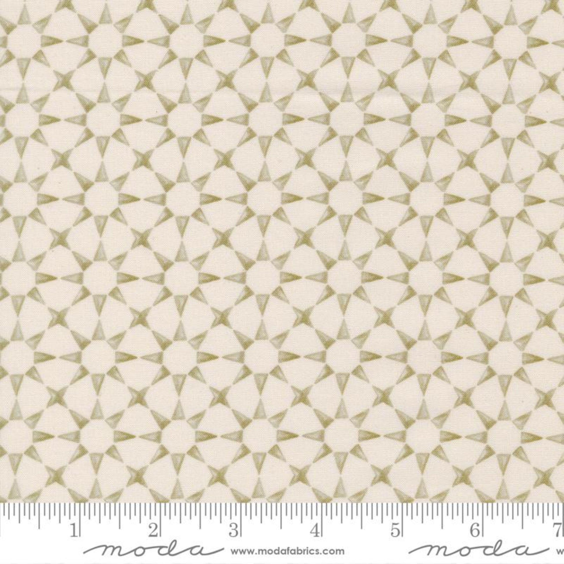 Star Mosaic Lamb Silent Night Watercolor Heart Moda Fabric Fetish
