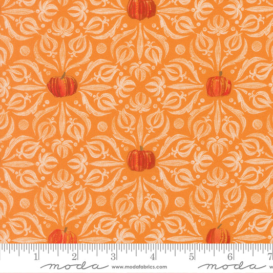 Medallion Tiles Pumpkin Coven Robin Pickens Moda Fabric Fetish