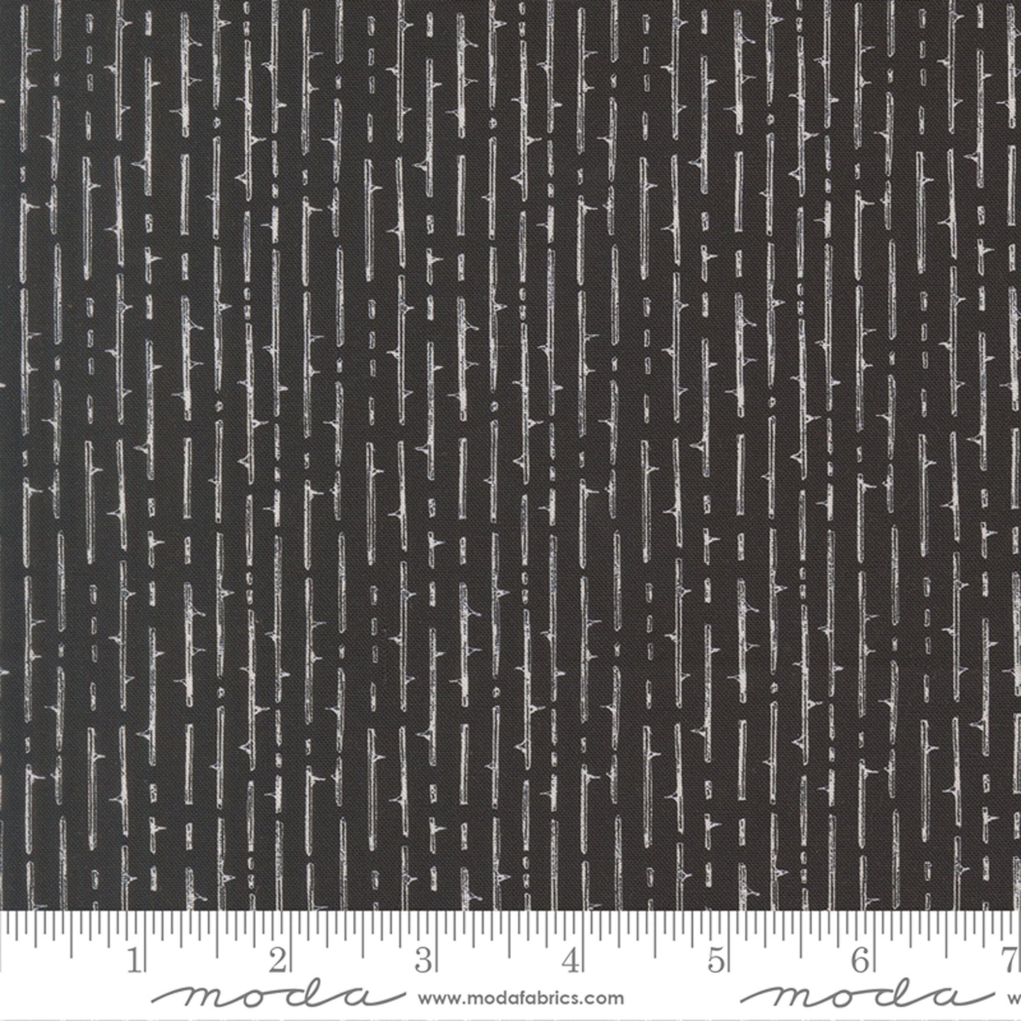 Thorny Striped Onyx Coven Robin Pickens Moda Fabric Fetish